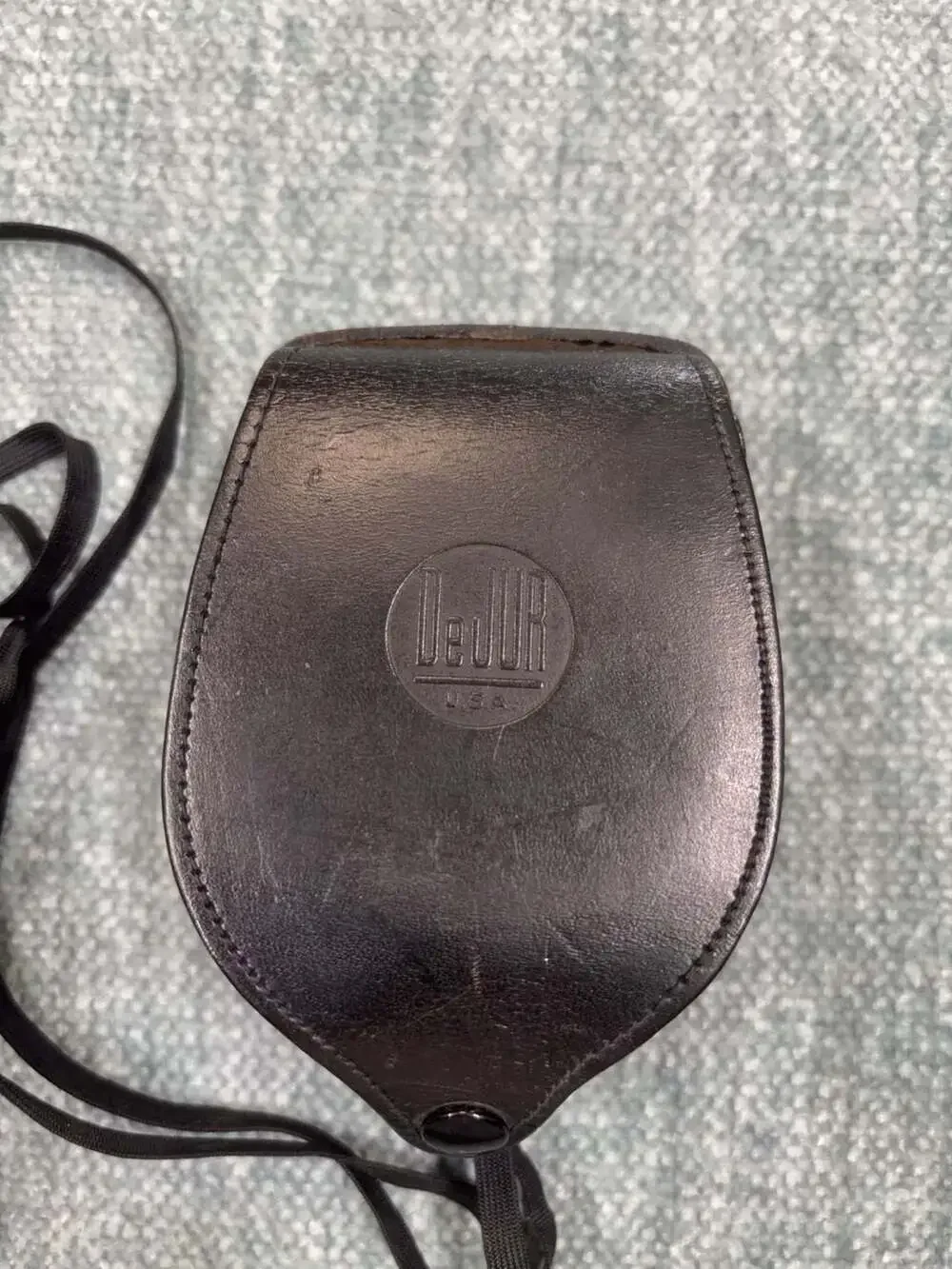 Vintage DeJur USA Exposure Meter with Original Leather Case